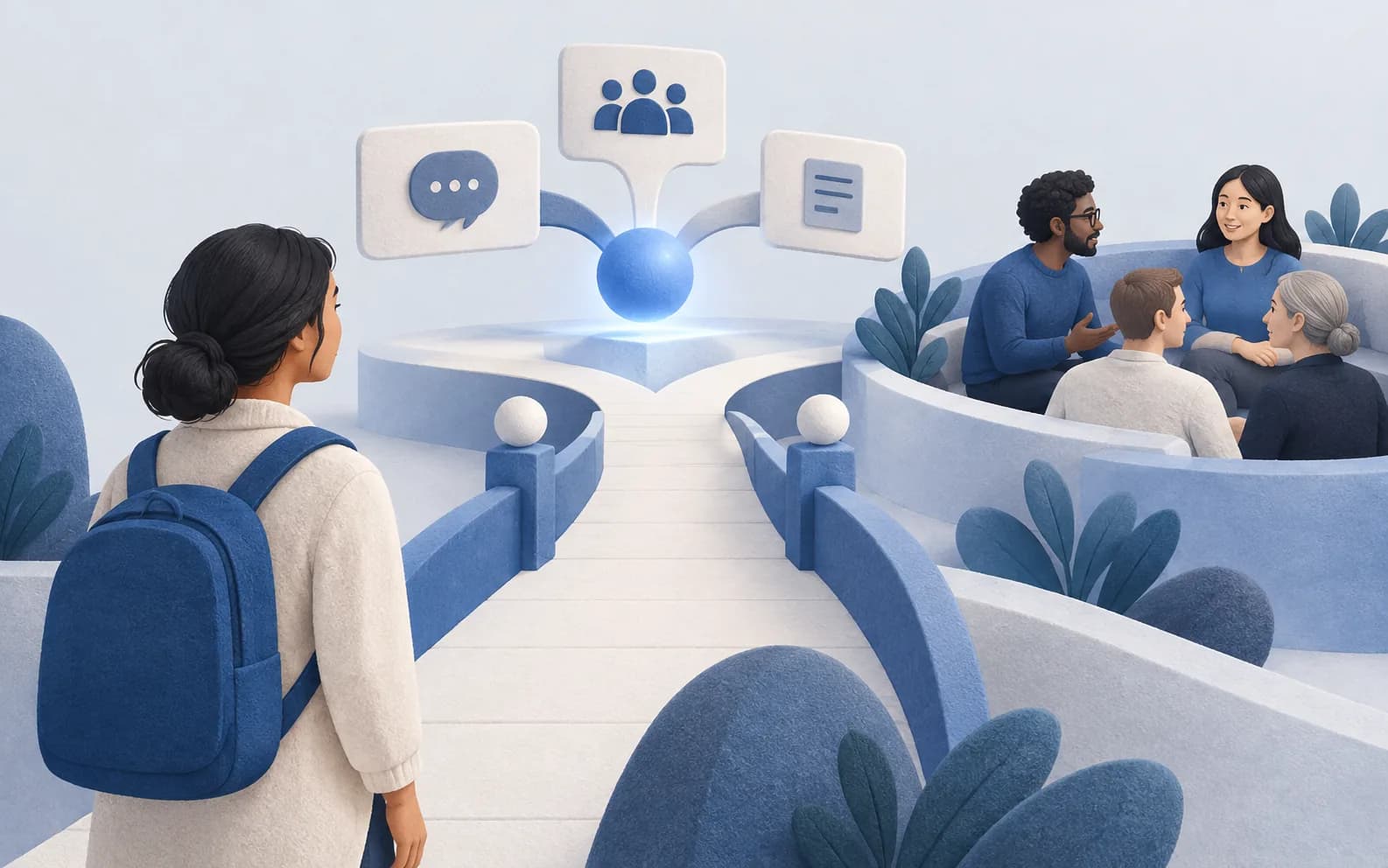 Use AI to Help New Community Members Find Their Place