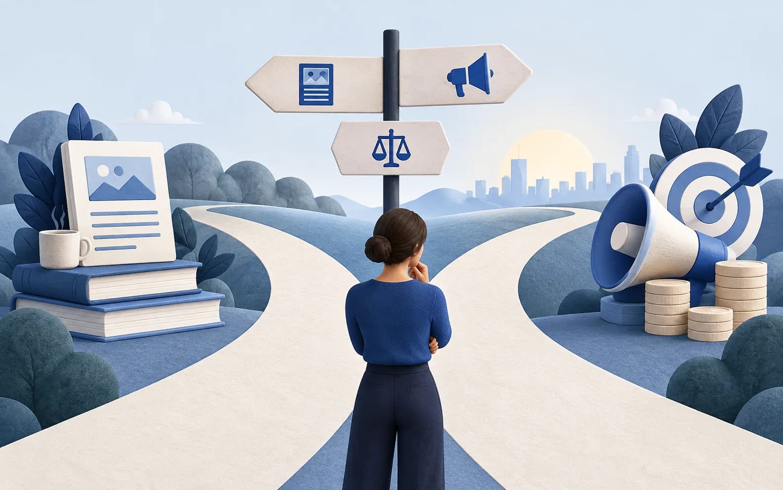 Content Marketing vs. Paid Ads: Choose by the Decision You Need