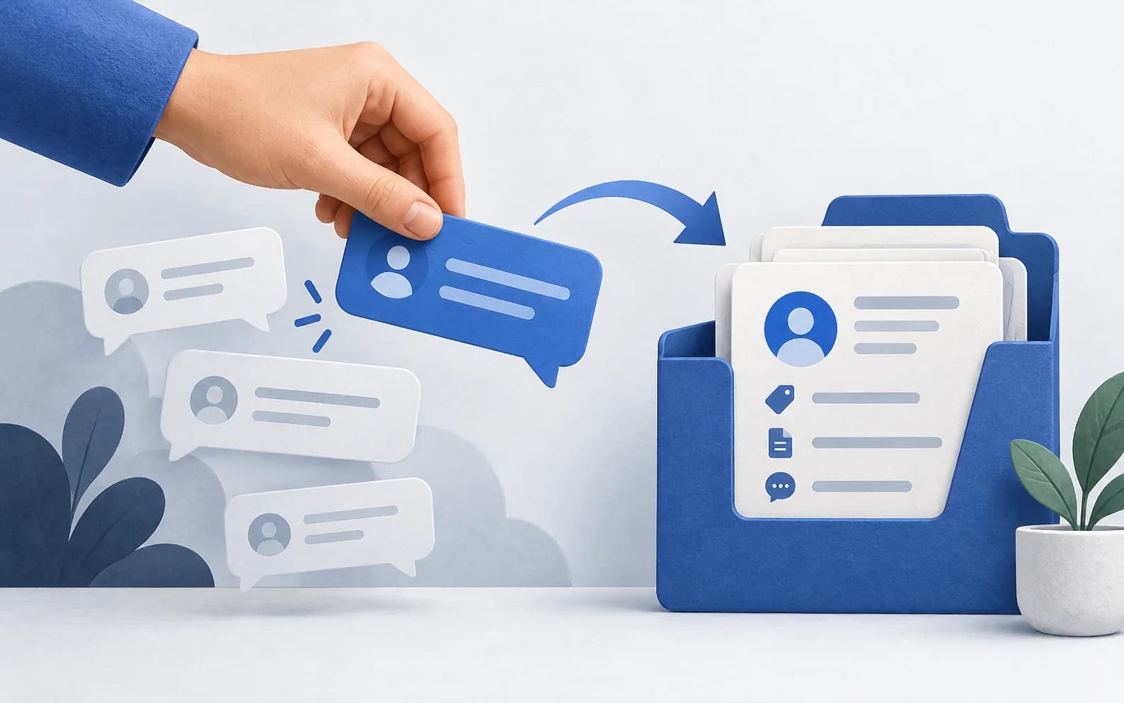 From Social Comment to CRM Case: Keep the Handoff Clear