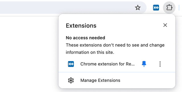 Pin Chrome Extension
